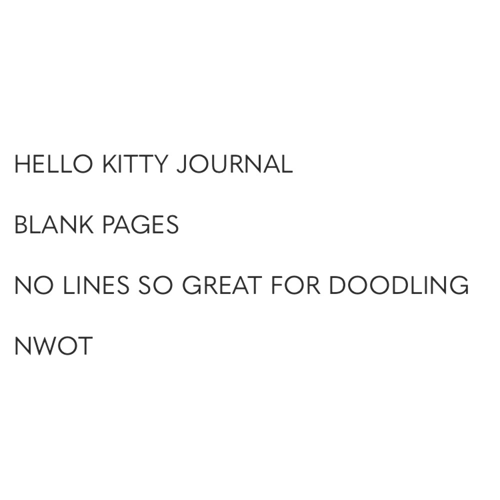 Hello Kitty Pink Notebook Journal Diary with Closure - Soft Puffy Cover - Meow 💕 - Picture 4 of 4